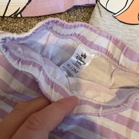 Disney Baby PJ Pyjamas Shorts Size 12 months - Picture 3 of 7